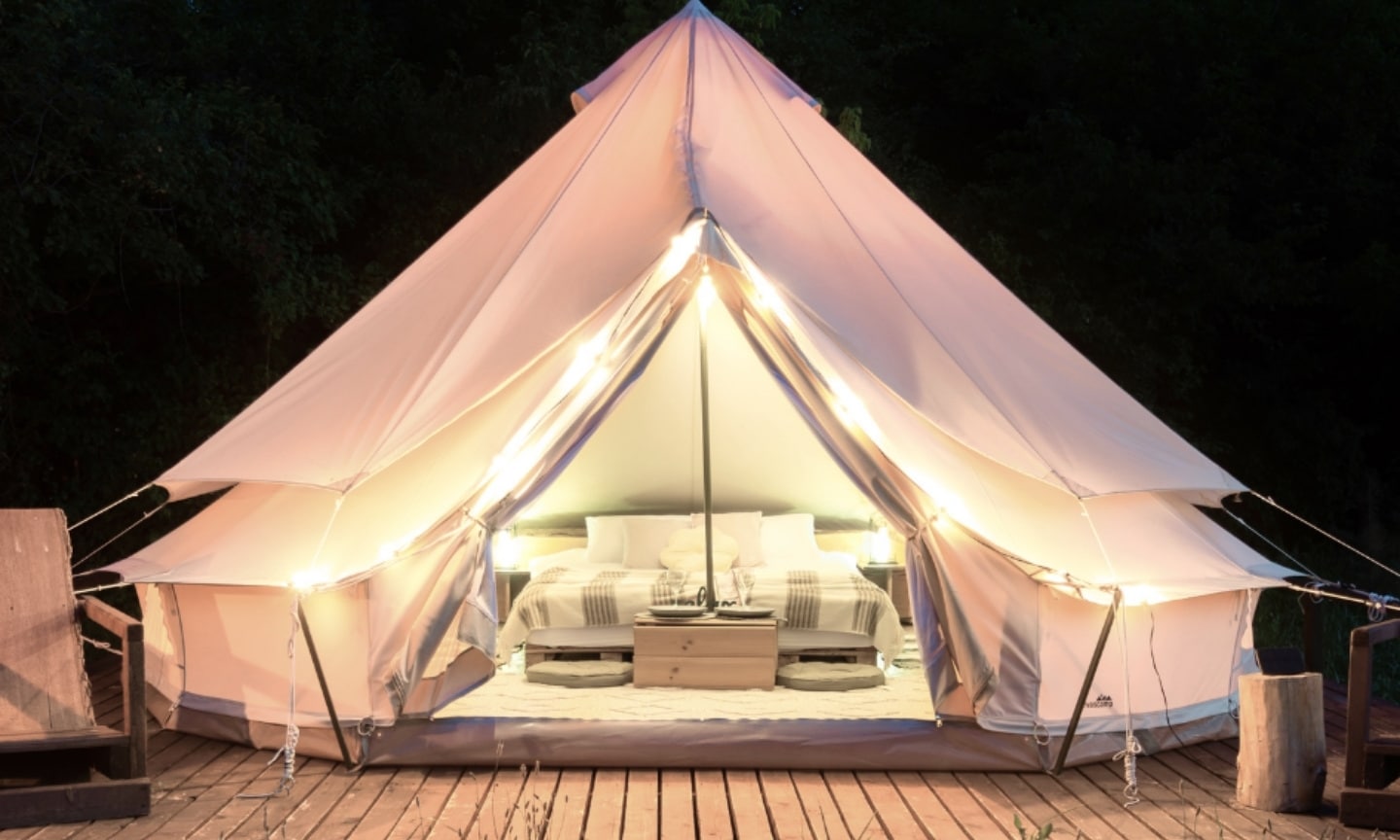 Tente Glamping - 4 personnes